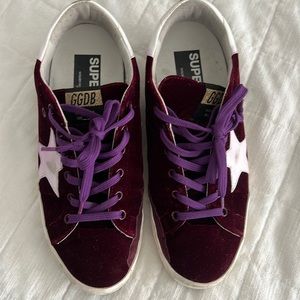 Golden Goose velvet sneakers